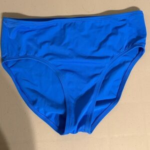 L.L. Bean Bright Blue Bikini Bottom